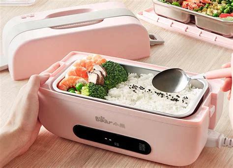 lunch box electric warmer|reusable electric lunch box containers.